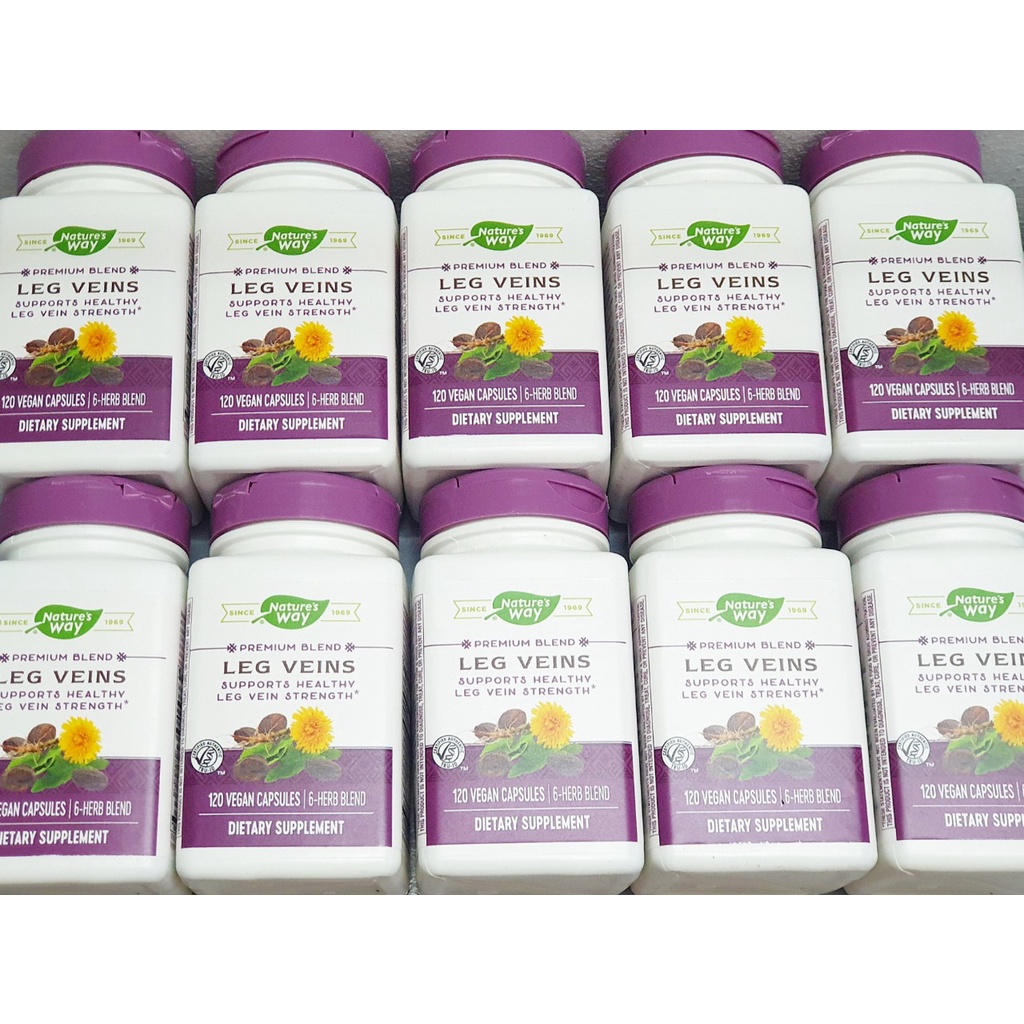 nhãn trày nhẹ date 2025  - Viên uống giảm 𝗦𝘂𝘆 𝗴𝗶𝗮̃𝗻 𝘁𝗶̃𝗻𝗵 𝗺𝗮̣𝗰𝗵 Leg Veins chai 120 viên hãng Nature’s Way từ Mỹ