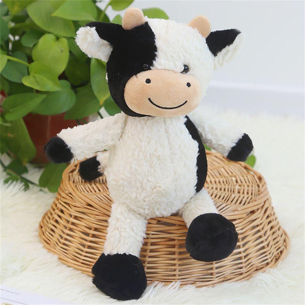 LILYES Thú Nhồi Bông Hình Bò Sữa Dễ Thương 22 / 30cm