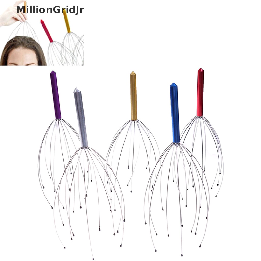 Dụng Cụ Mát Xa Cổ Và Đầu Hình Bạch Tuộc Giúp Giảm Căng Thẳng