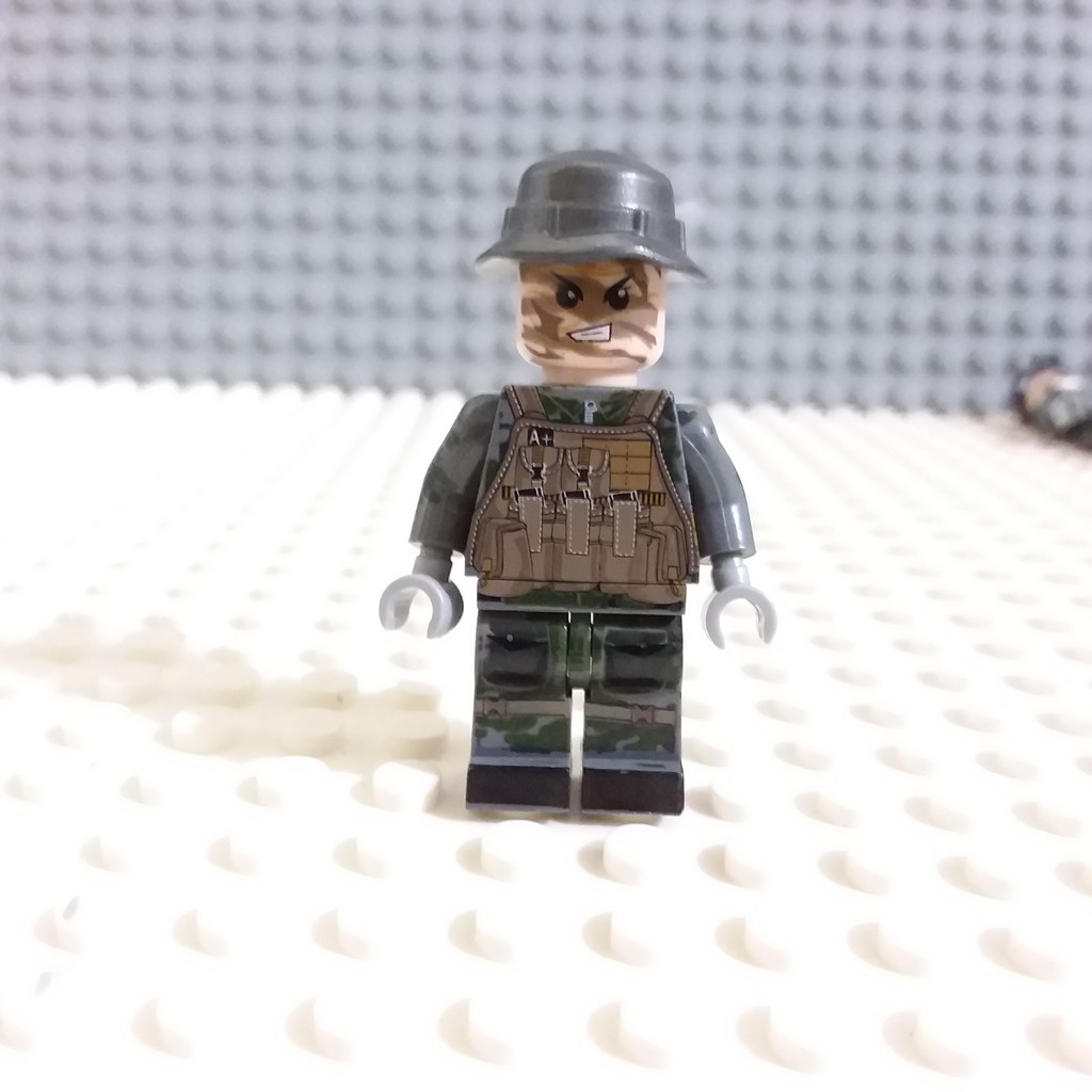 Minifigures Các Mẫu Nhân Vật Người Lính Camo Đẹp