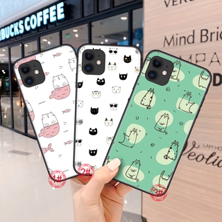Ốp ĐiệN ThoạI HìNh MèO Dễ Thương Cho iPhone 5 5S SE 2020 6 6S 7 8 Plus X 39U