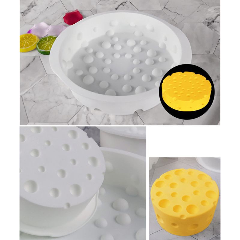 Khuôn Làm Bánh Chống Dính Hình Tròn 4 / 6 / 8 Inch