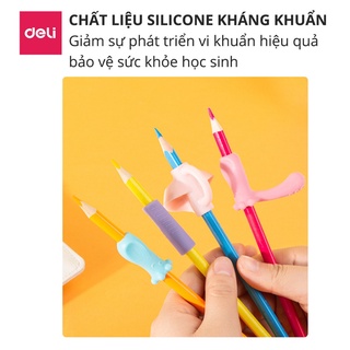 Dụng cụ nắm vững tư thế cầm bút - định hình/giảm áp lực - silicon an toàn - 507/69358- vpp Diệp Lạc (sỉ/lẻ)