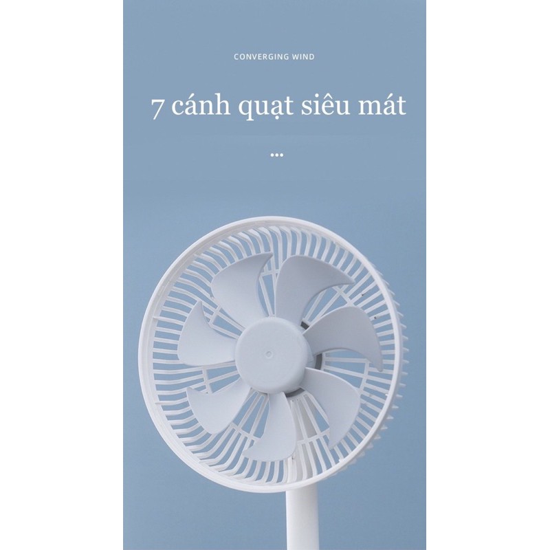 [Size Lớn]Quạt sạc tích điện usb quay tự động Chính hãng siêu mát | BigBuy360 - bigbuy360.vn