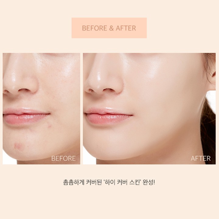 Phấn Nước Kiềm Dầu Missha Magic Cushion Cover Lasting SPF50+ PA+++ - Tone 23 Tự Nhiên - Chính Hãng Hàn Quốc