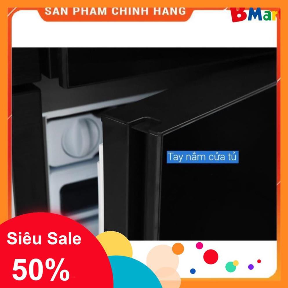 [ VẬN CHUYỂN MIỄN PHÍ KHU VỰC HÀ NỘI ] Tủ lạnh Sharp 4 cánh màu gương đen SJ-FX688VG-BK - [ Bmart247 ]  - BM NEW