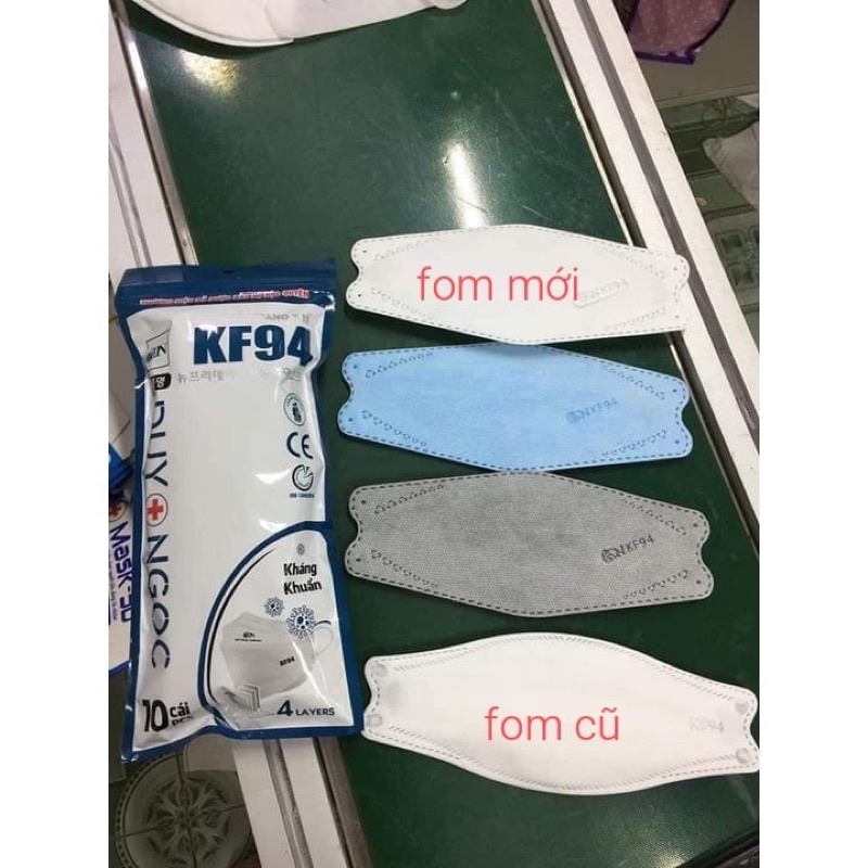 Khẩu trang KF94 Duy ngọc thùng 300 cái 30 gói