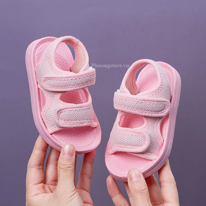 Giày sandal bé trai, bé gái siêu nhẹ êm hiệu Mario cho bé từ 1 - 10 tuổi PD339