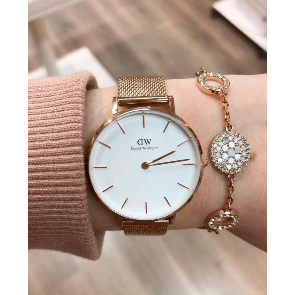 Đồng Hồ Nữ Daniel Wellington Classic Petite Melrose 32mm