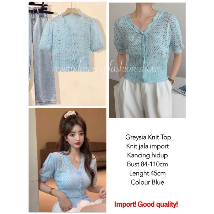 Hayley Áo sơ mi vải nỉ không tay oversize kẻ sọc caro màu xám phong cách Hàn Quốc UC907