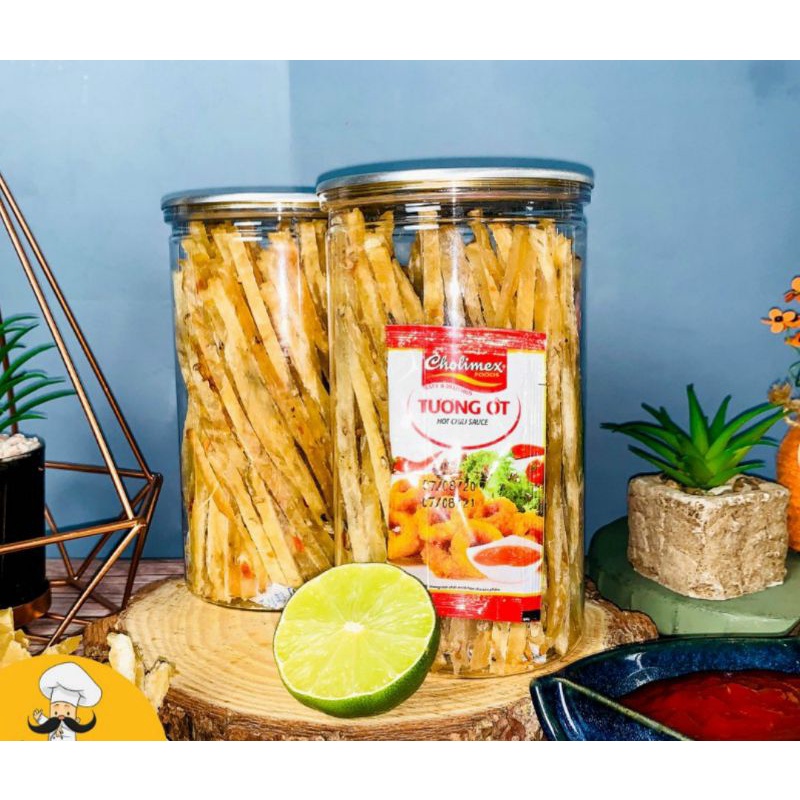 300G Hũ Khô cá thiều que