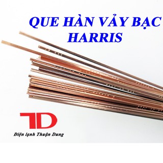 BẠC HÀN HARRIS MỸ - 10 QUE BẠC HÀN ỐNG ĐỒNG