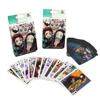 Sát quỷ Demon Slayer's Blade Playing Cards Đang chơi bài Anime Kamado Tanjiro Nidou Card Game Chơi bài