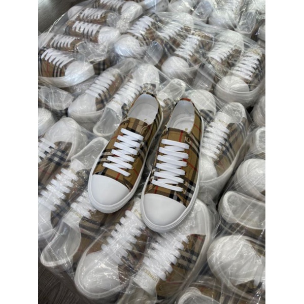 Giày Thể Thao Bbr Kẻ Đế Chữ Nam Nữ Full box