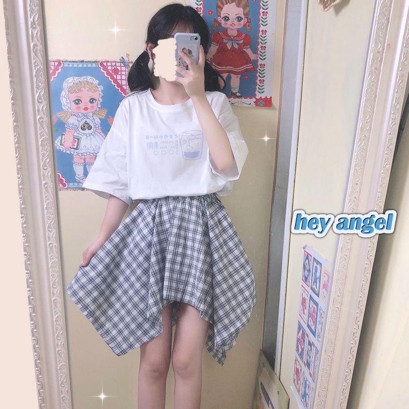 NRVP Áo Thun Cotton Tay Ngắn Cổ Tròn Màu Trơn Thời Trang Dành Cho Nữ