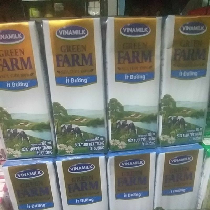 Sữa Green farm vinamilk rất ít đường