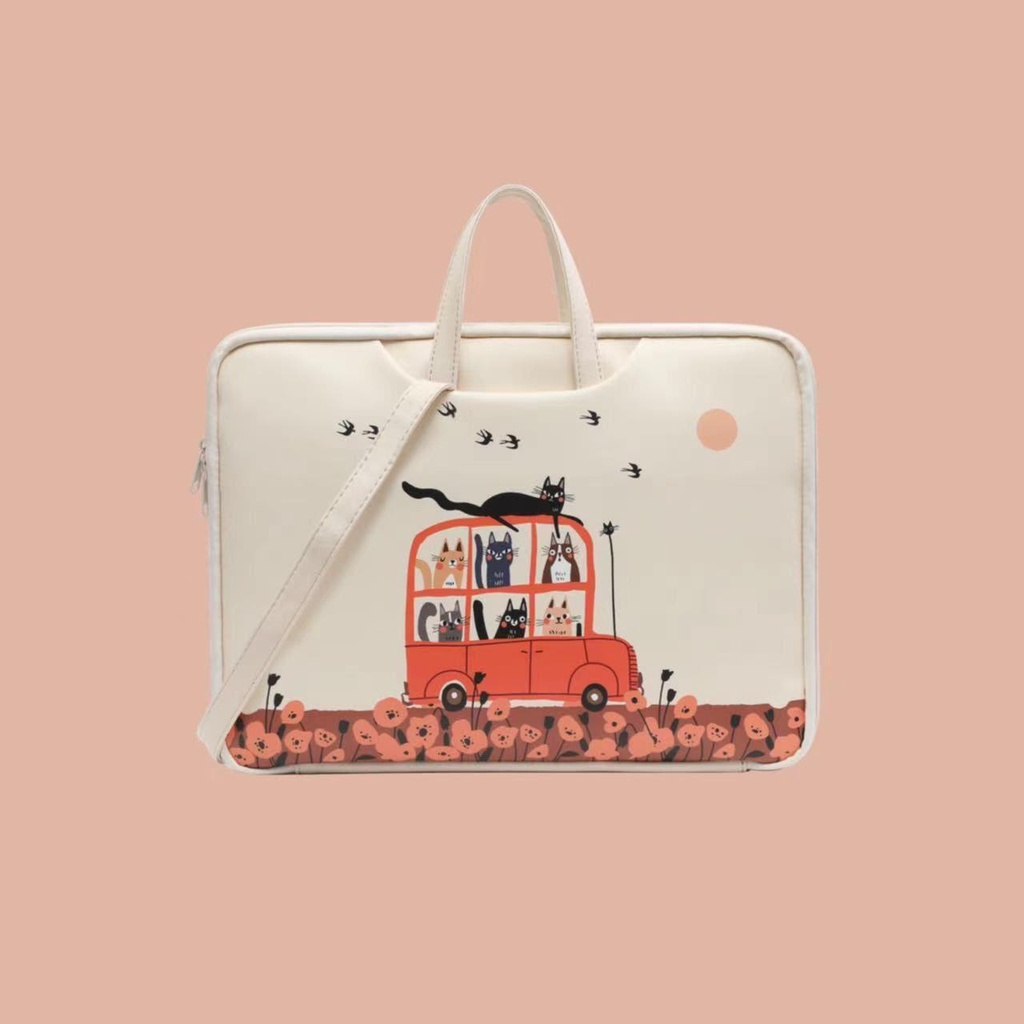 Túi đựng laptop 13.3/14.1/15.6 inch chống sốc chống thấm nước dễ thương