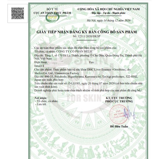Viên Uống Bổ Gan DHC Liver Essence + Ornithine