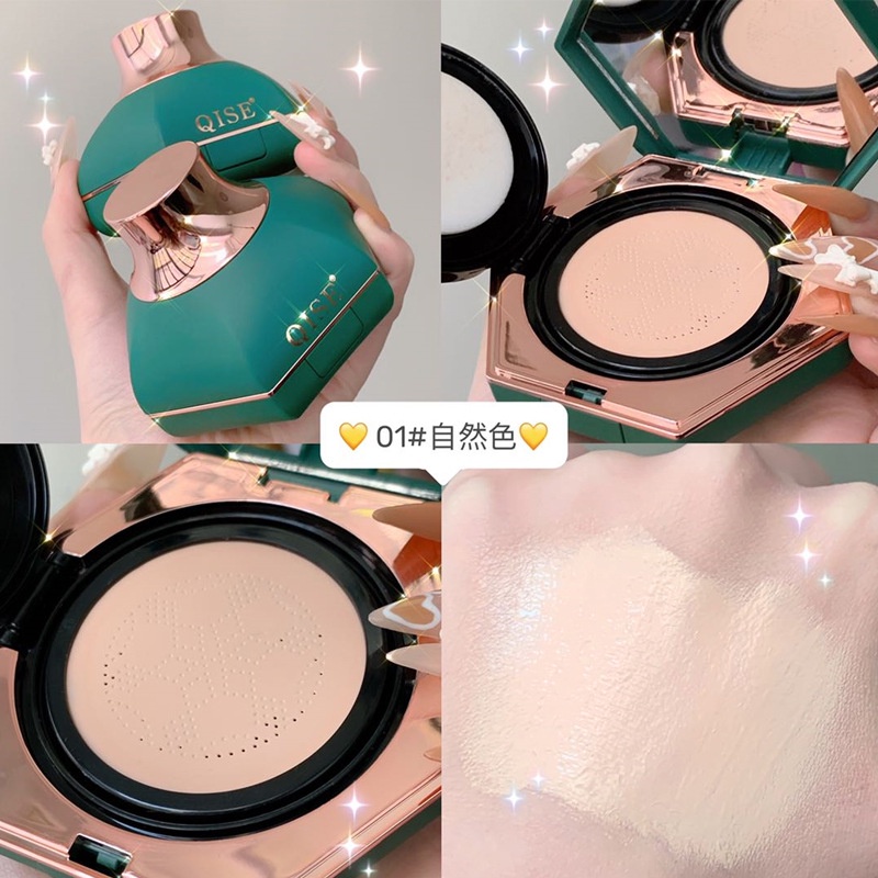 [Hàng mới về] Kem CC Cream QISE dưỡng ẩm làm sáng da tự nhiên dành cho trang điểm | BigBuy360 - bigbuy360.vn
