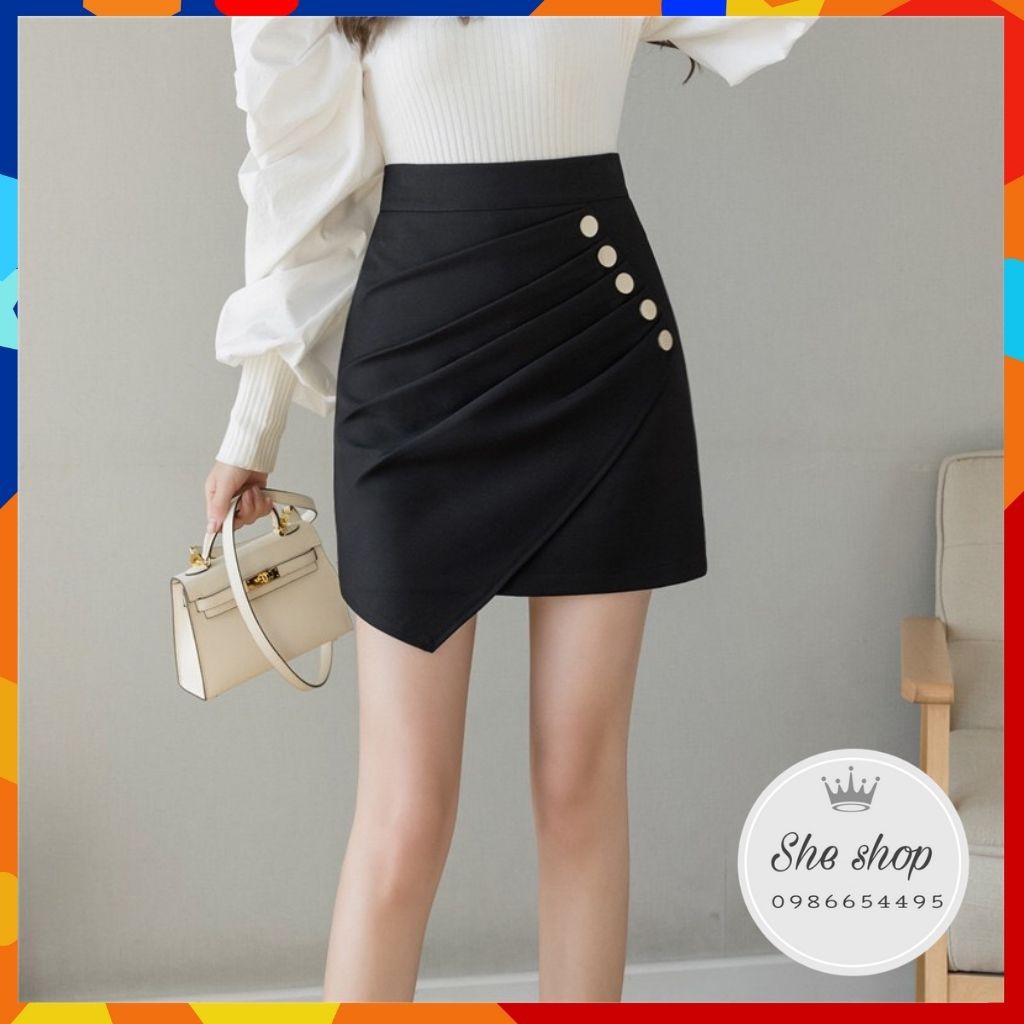 Chân váy xếp ly, chân váy vạt chéo có quần lót trong kiểu dáng năng động, trẻ trung | BigBuy360 - bigbuy360.vn