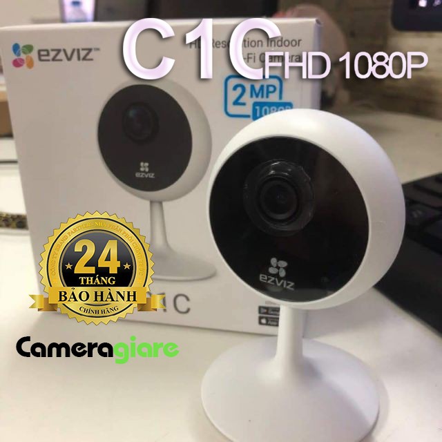 Camera Wifi IP Trong Nhà  2MP EZVIZ C1C 720p/C1C-B 1080P - Camera Giá Rẻ Giám Sát Hàng chính hãng bảo hành 24 tháng