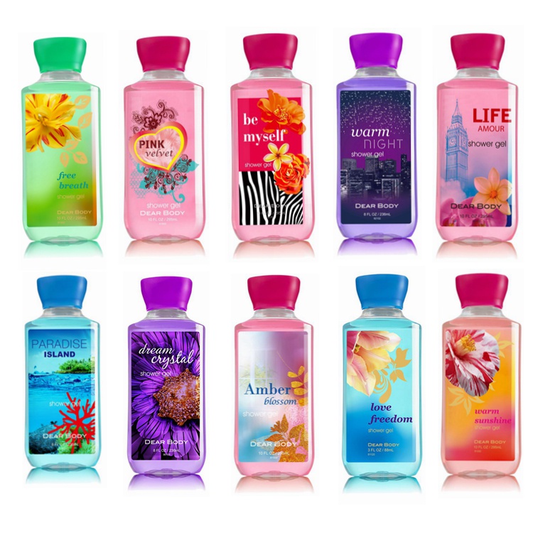 Gel Tắm Nước Hoa DEAR BODY - Dành Cho Nữ - Shower Gel 295ml SB Startup