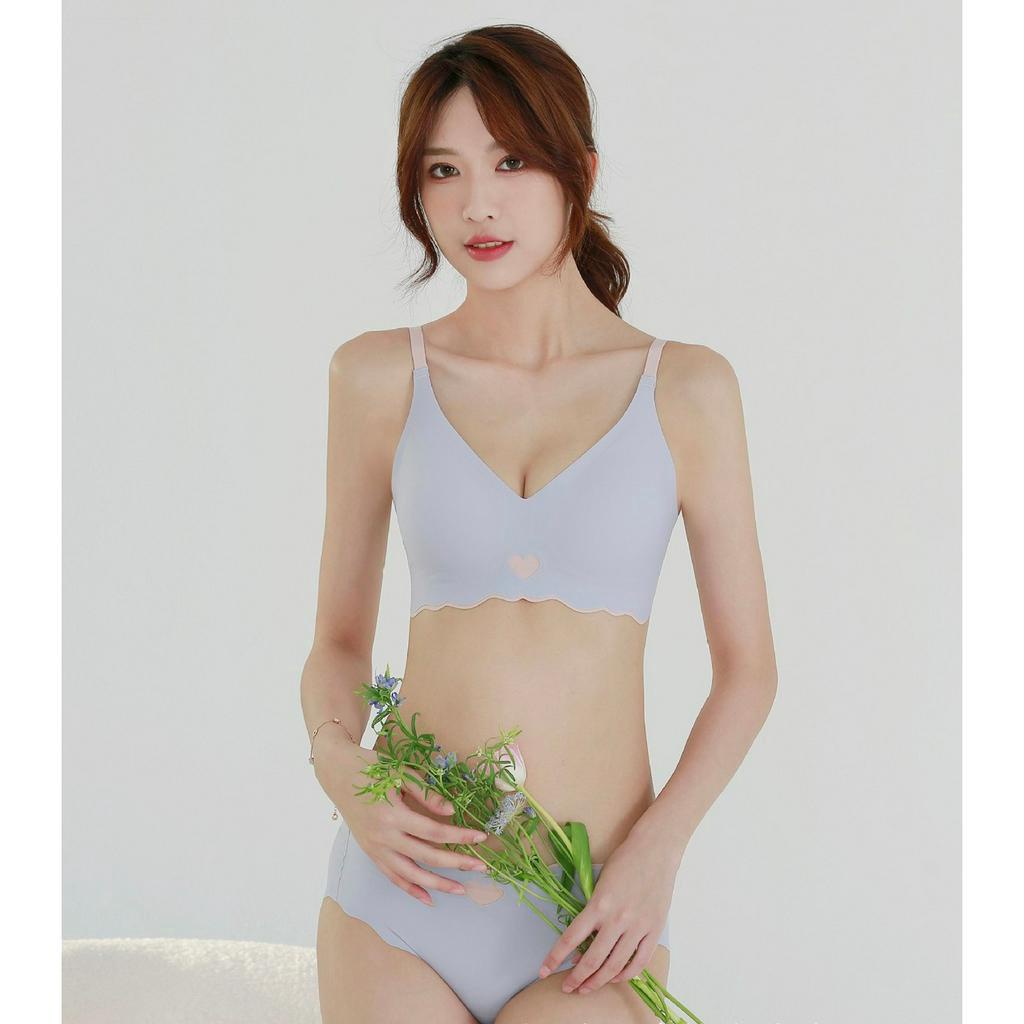 Áo Lót Nữ Đúc Tim Su Non Cao Cấp Tàng Hình, Không Gọng, Siêu Mềm Mịn 2225