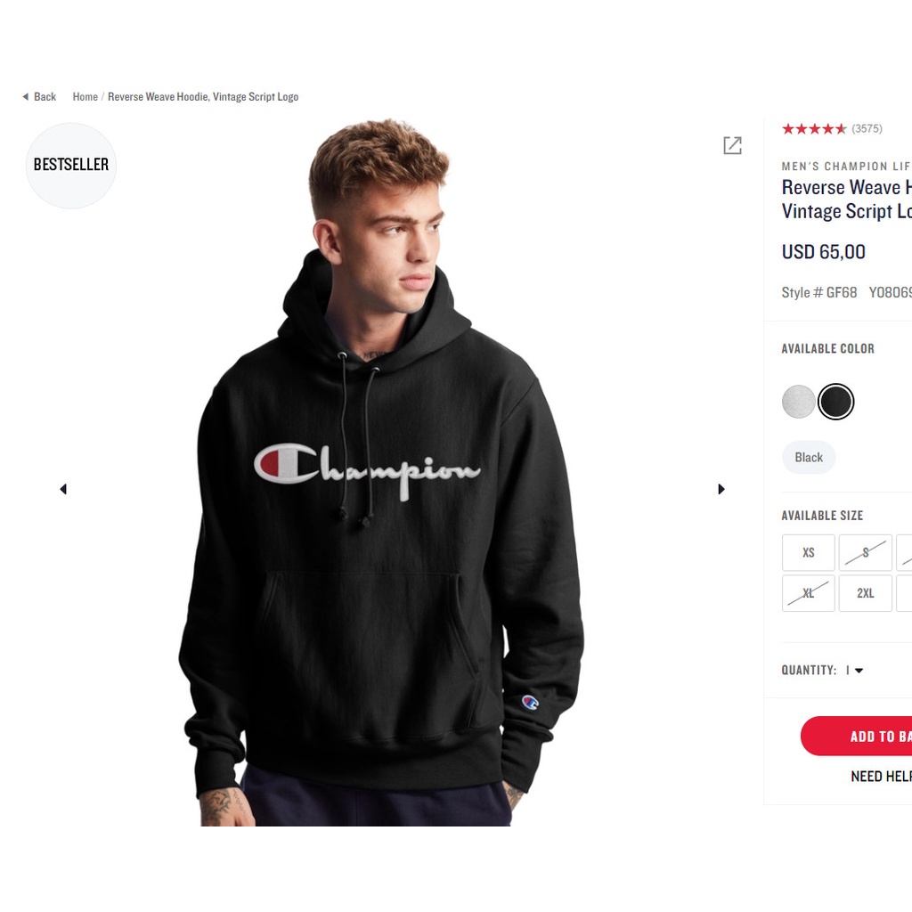 Áo hoodie Champion nỉ lông cừu unisex xuất xịn