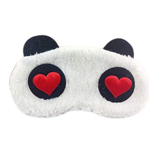 Tấm bịt mắt ngủ gấu panda trắng