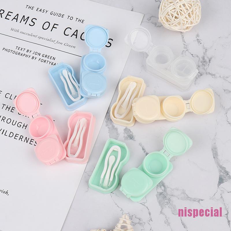 (Hàng Mới Về) Kính Áp Tròng Macarron Dễ Thương