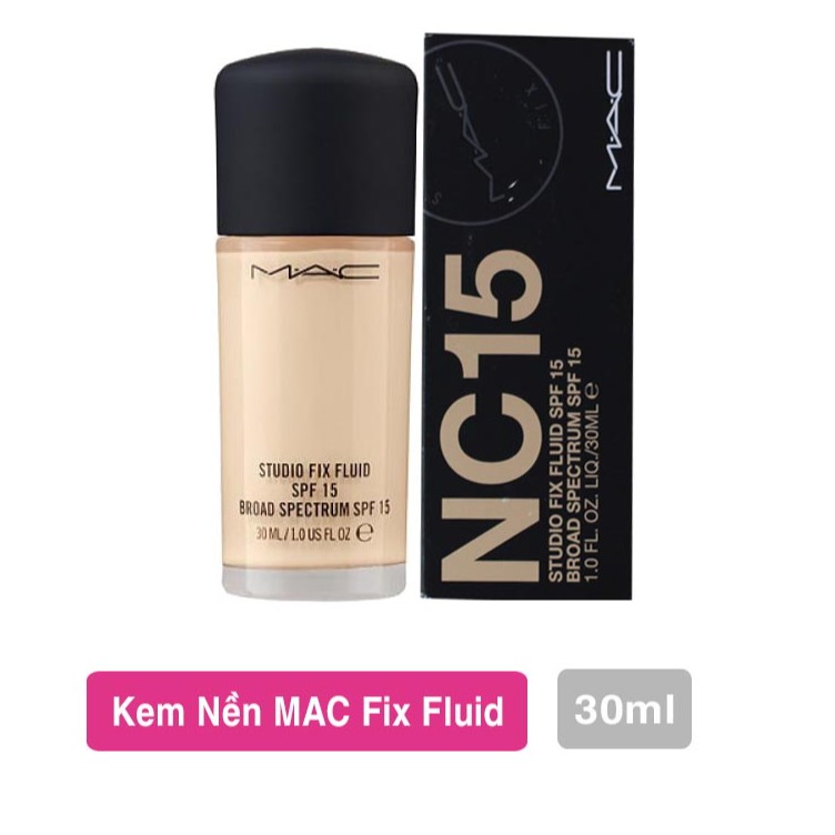 Kem Nền MAC STUDIO FIX FLUID FOUNDATION SPF15 30ml