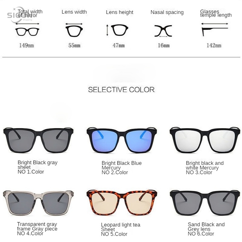 Mới Kính Mát Phân Cực Chống Tia Uv Thời Trang Hàn Quốc Cho Nam