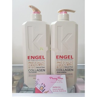 Bộ dầu gội xả Engel siêu thơm siêu mềm mượt 800ml x 2