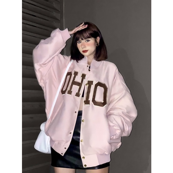 áo khoác bomber papa siêu hot ảnh thật shop chụp