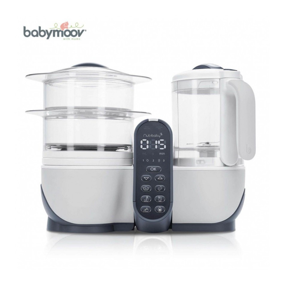 Máy hấp đa năng Nutribaby 5 in 1 Plus Babymoov [BM14878-BM14689]