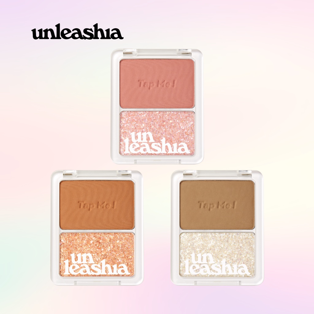 Bảng phấn mắt 2 ô UNLEASHIA Tap Me Palette Duo 8.4g tiện lợi