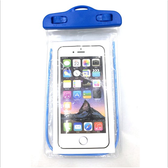 Bao Túi chống nước điện thoại có dạ quang phát sáng chống thấm nước  đi bơi hoặc trời mưa TT9002A
