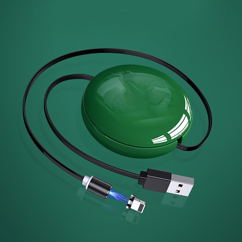 Cáp Sạc Alli Type-C Micro-USB IOS 3 Trong 1 Rút Được Tiện Lợi