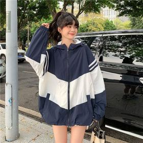 Áo Dù 2 lớp phối dày dặn Unisex nam nữ form rộng hàng chất lượng xịn xò