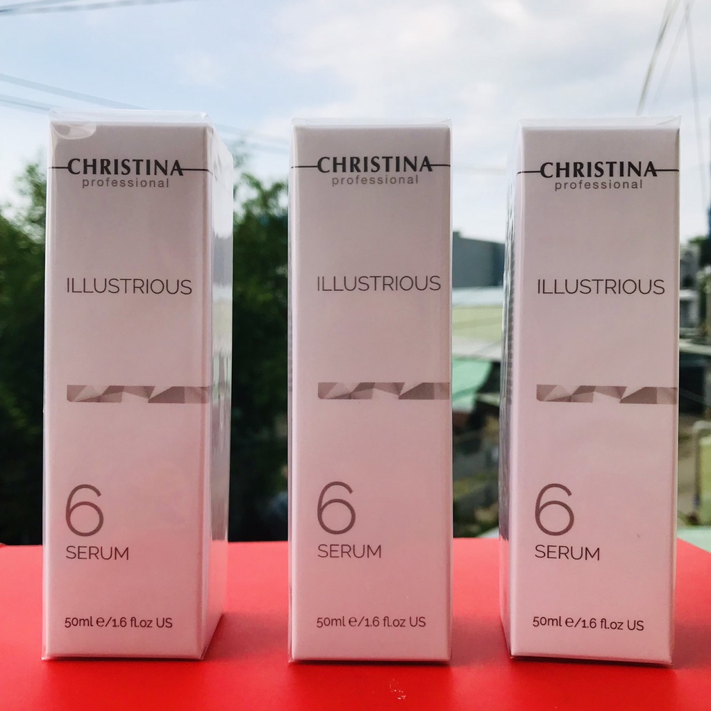 Serum trắng sáng da, mờ thâm nám, giảm nhăn CHRISTINA  Illustrious 6 Serum - 20ml