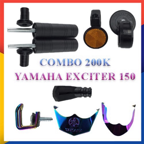 Yamaha Exciter 150 - Bộ Trang Trí 5 Món Hàng Đẹp