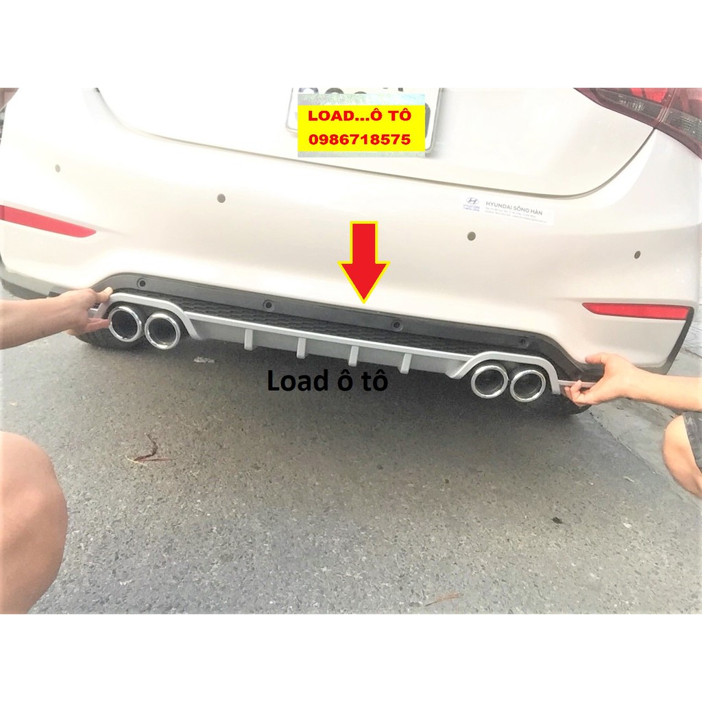 Líp Pô Chia, Lippo Chia Xe Huyndai Accent 2018-2021 Mẫu 4 Pô Cao Cấp Nhất Thị Trường