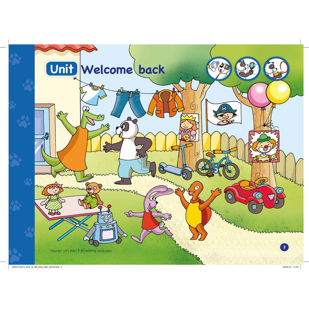 Sách - DTPbooks - Hooray Let's Play Level B Student’s Book