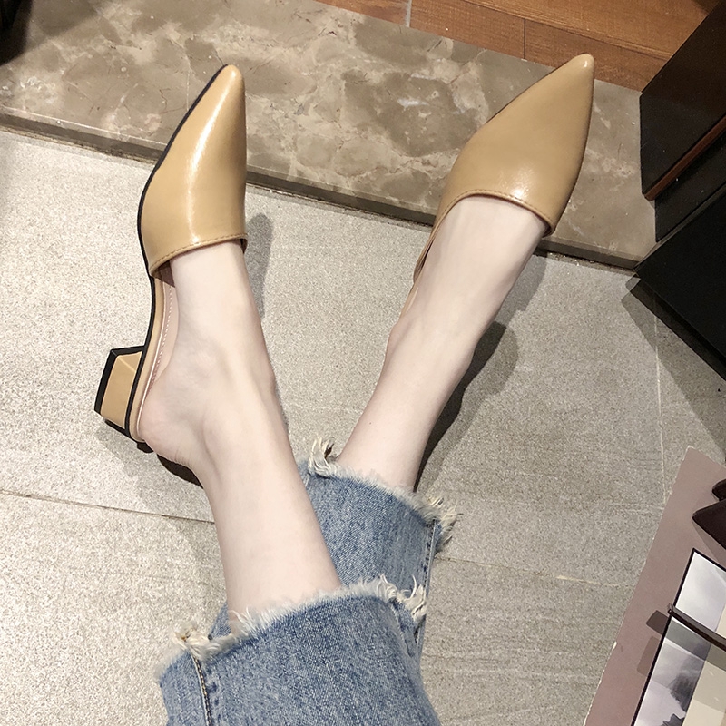 Giày cao gót mũi nhọn thời trang cho nữ