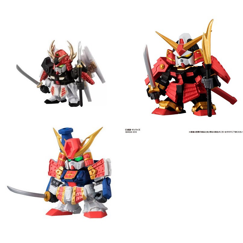 mô hình sd gundam trứng forte banshee, musha, barbatos