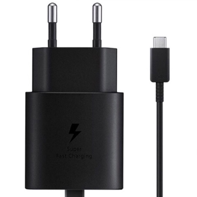 Sạc Nhanh Samsung 25W Type C cho Note 10 Note 20 A71, A70, A80, A90, S20, S20+, S20 Ultra
