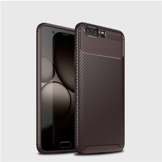 Ốp lưng silicon mặt nhám bảo vệ điện thoại Huawei P10