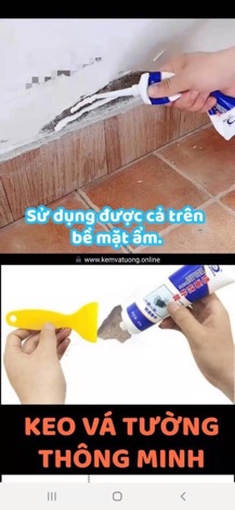 KEM VÁ TƯỜNG SIÊU TỐC