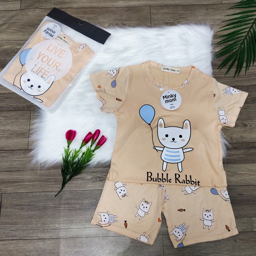 Bộ Ngắn Tay Mùa Hè Cho Bé Trai/ Gái - Chất Thun Lạnh Cực Mát | BigBuy360 - bigbuy360.vn