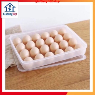 Hộp Đựng Trứng 24 Quả Nhựa Việt Nhật an toàn tiện lợi